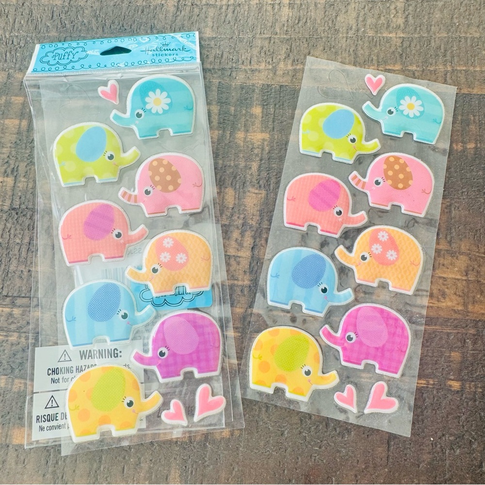 Hallmark Puffy Stickers Set - Picture 2 of 3